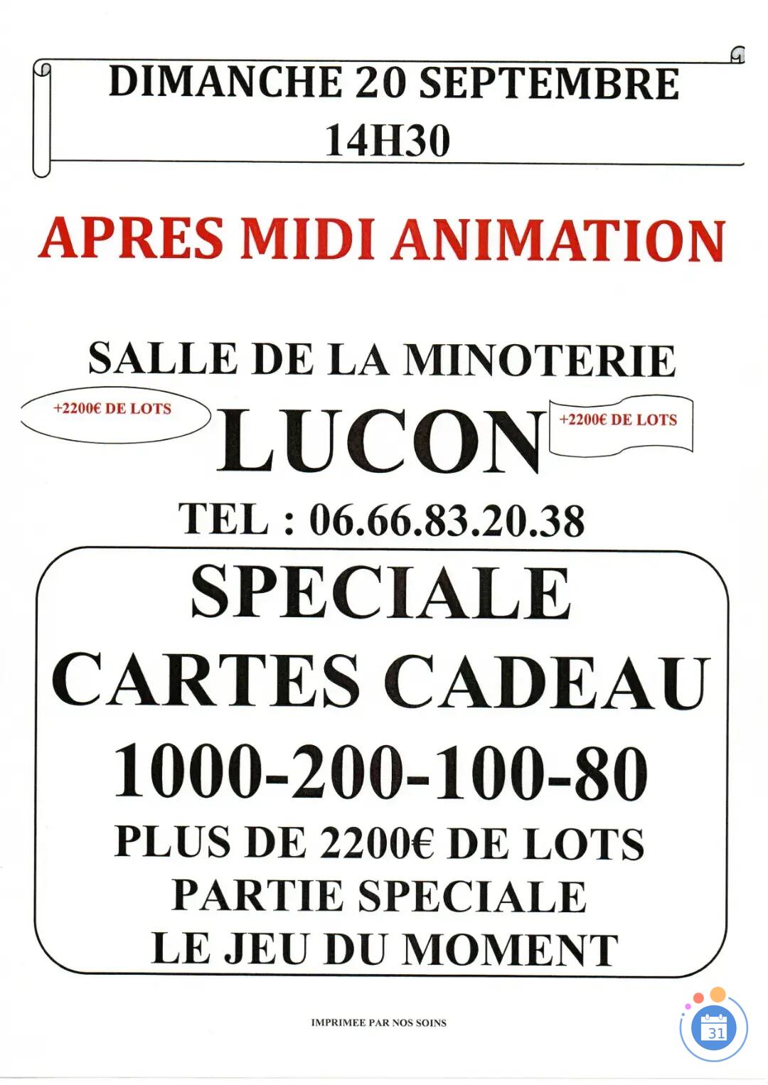 Image Après Midi Animation Loto (photo 1)