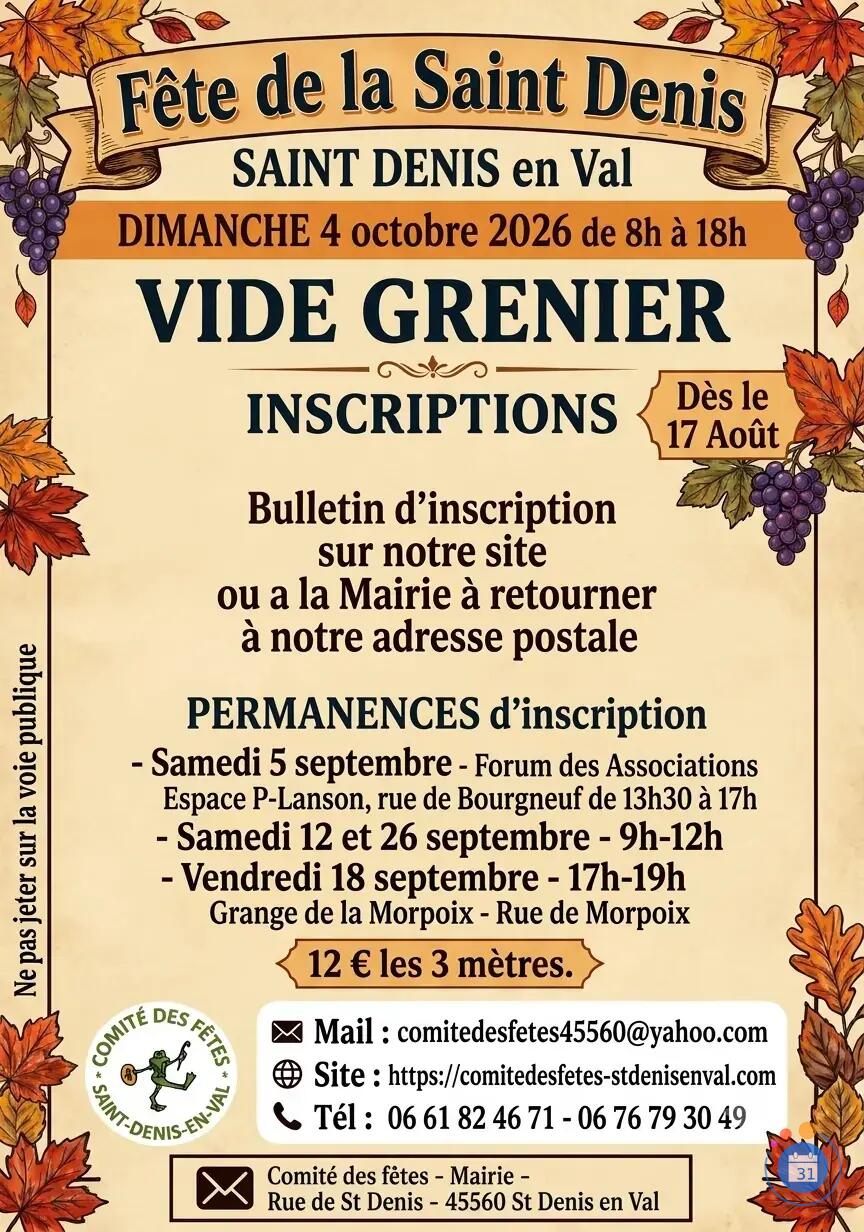 Image vide grenier de la saint denis (photo 1)