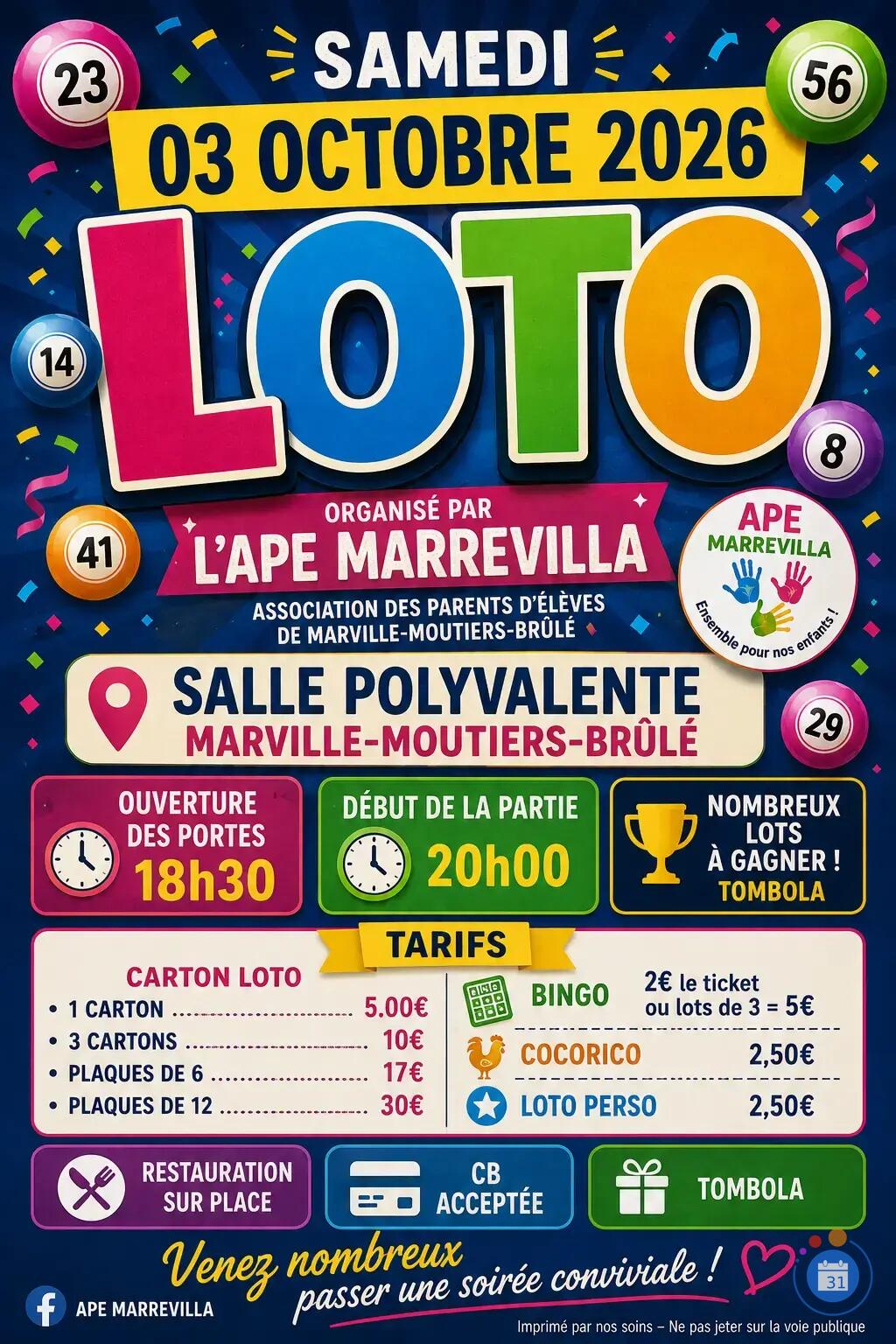 Image Loto ape marrevilla (photo 1)