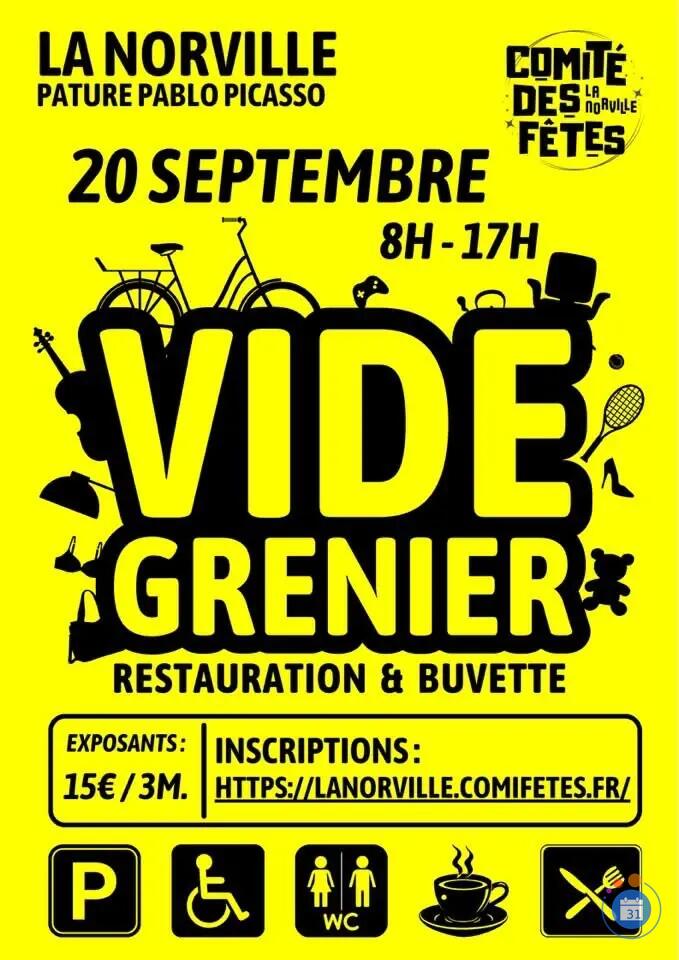 Image VIDE GRENIER DU COMITÉ DES FÊTES DE LA NORVILLE (photo 1)