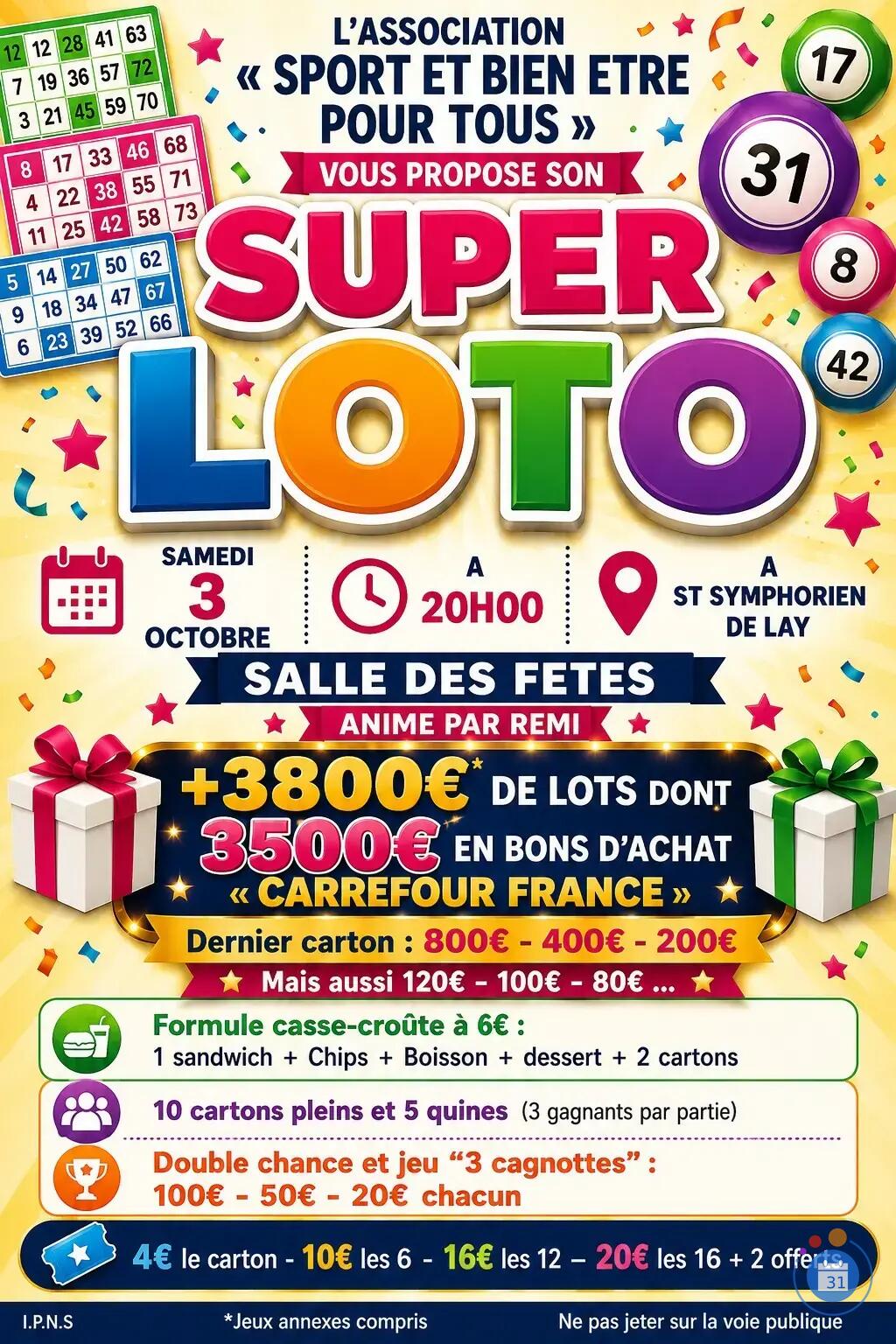 Image LOTO DU SPORT ET BIEN ETRE (photo 1)