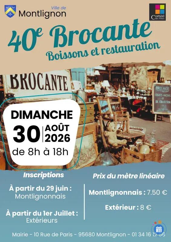 Image 40 eme brocante de Montlignon (photo 1)