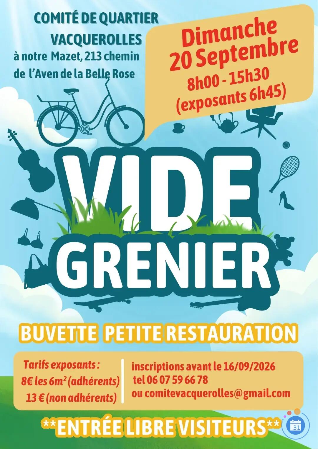 Image Vide grenier de Vacquerolles (photo 1)