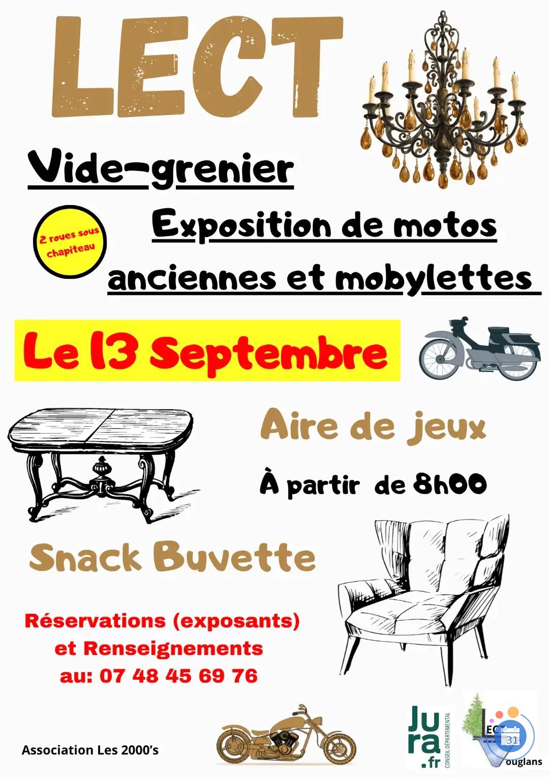 Image Brocante et exposition anciennes motos et mobylettes (photo 1)