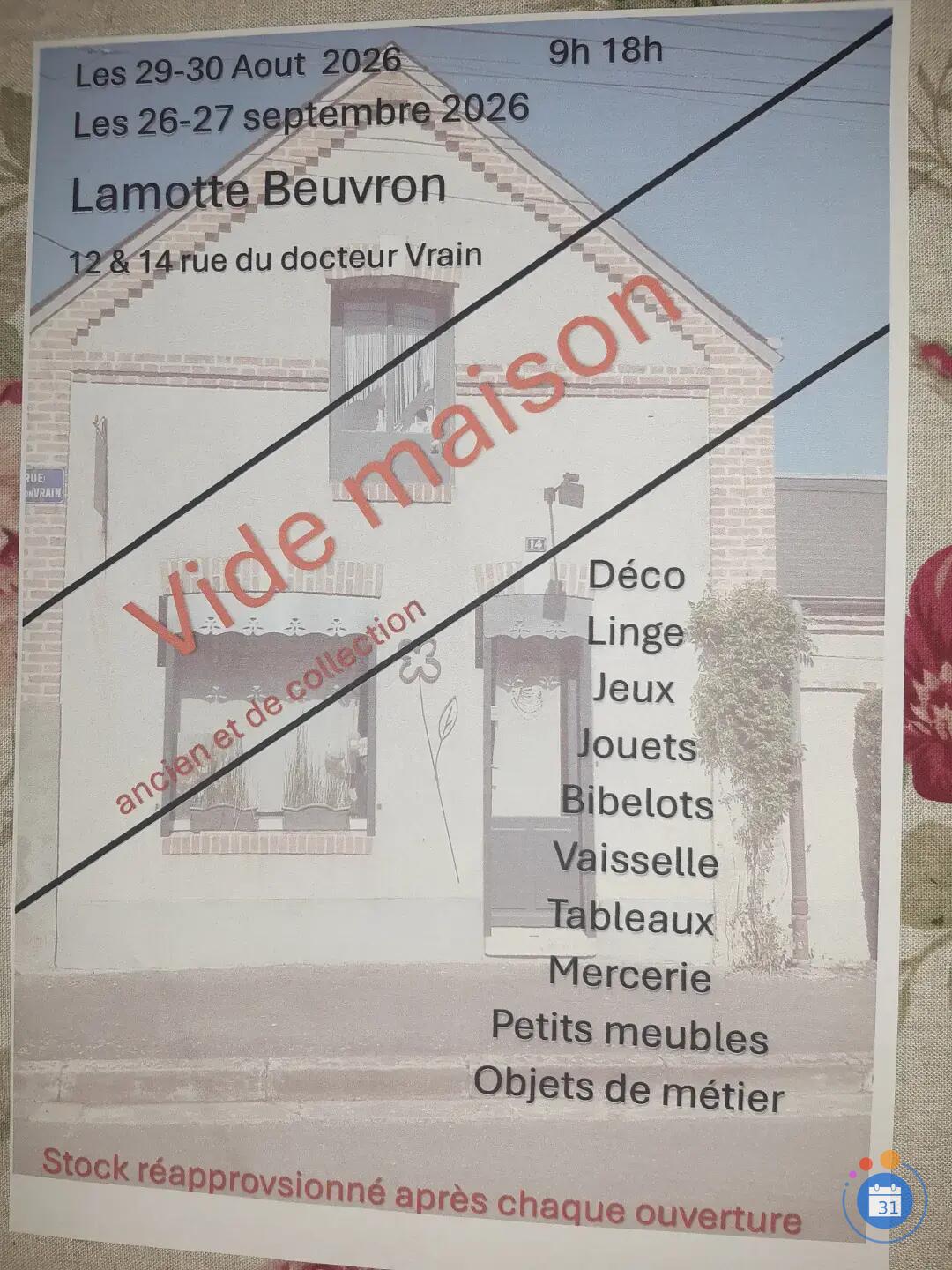 Image Broc éphémère a Lamotte (photo 1)