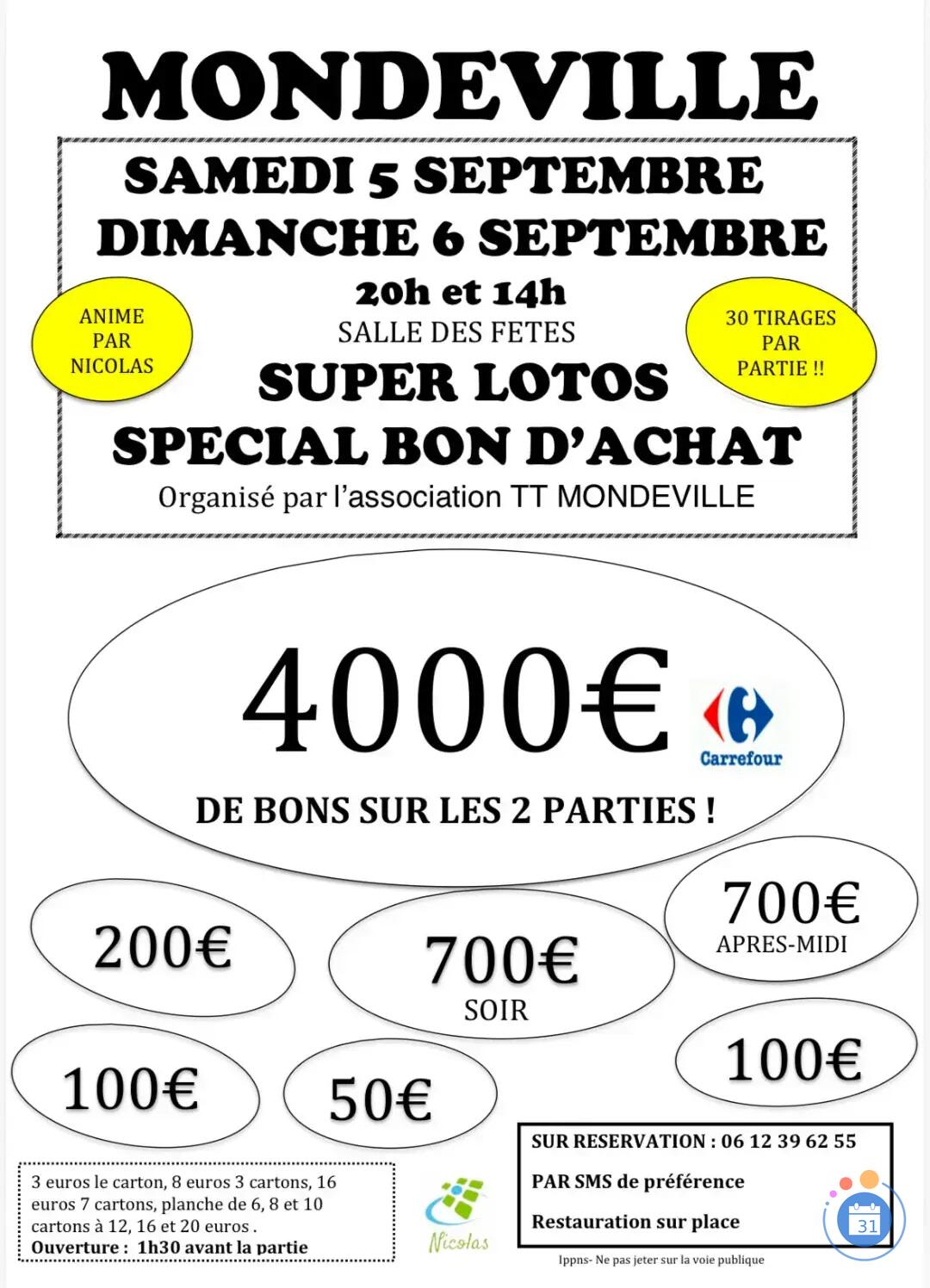 Image Super loto spécial BA par Nicolas (photo 1)