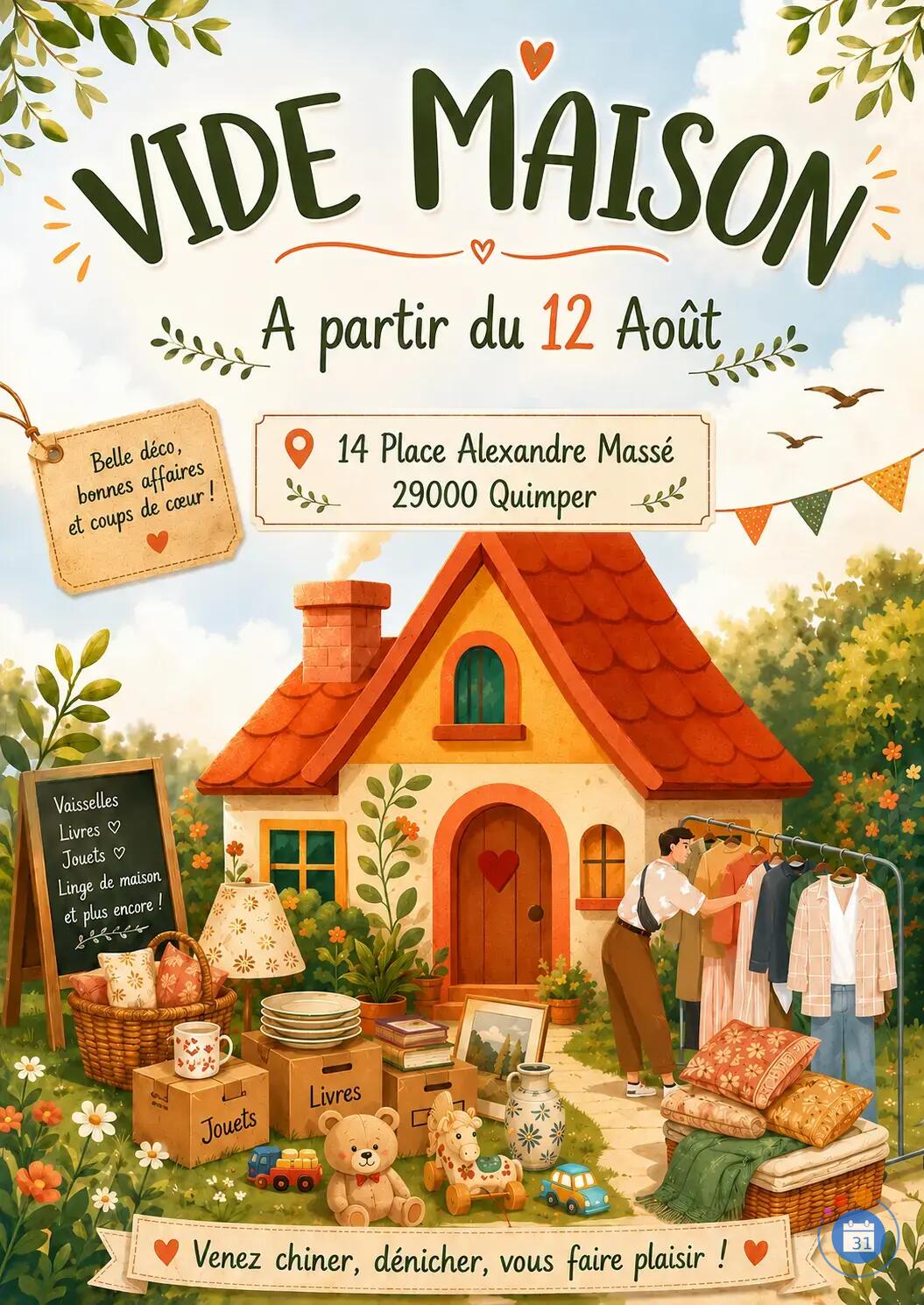 Image Vide Maison 🏠 Quimper Centre (photo 1)