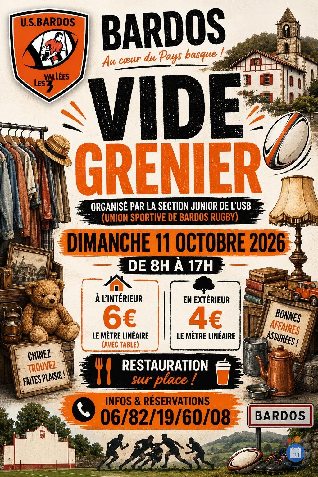 Image Vide Grenier BARDOS (photo 1)
