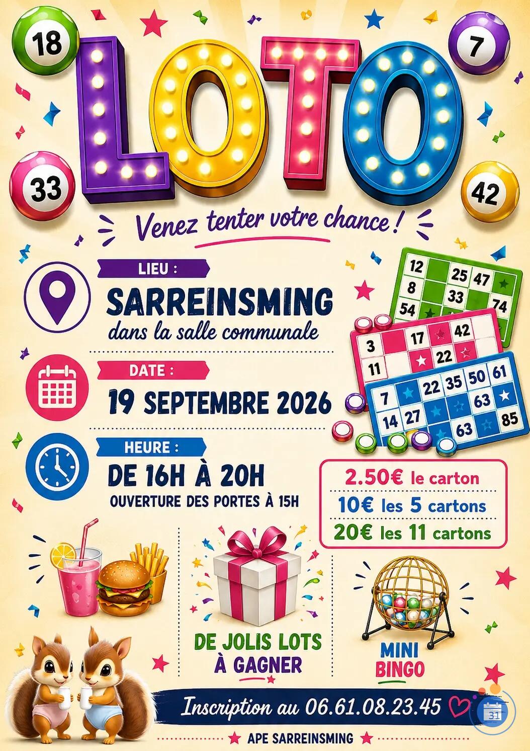 Image Après-midi Loto 🍀 (photo 1)