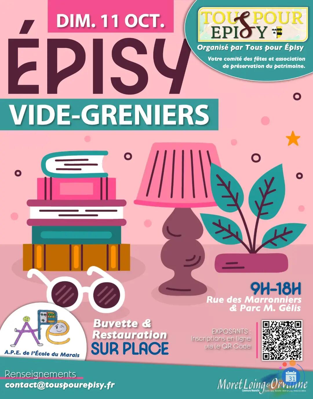Image VIDE-GRENIERS D'ÉPISY 2026 (photo 1)