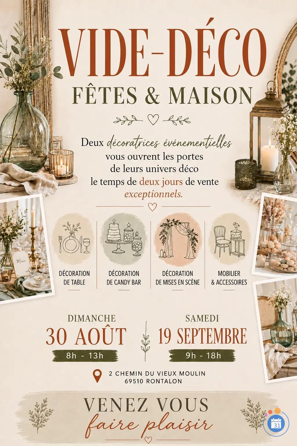 Image VIDE DECO - FETES ET MAISON (photo 1)