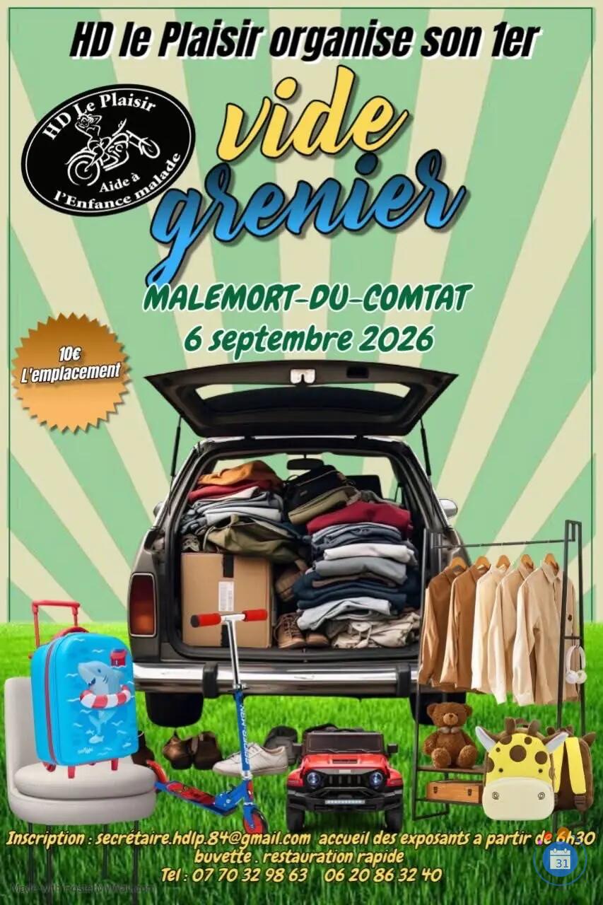 Image Vide grenier HD le Plaisir (photo 1)