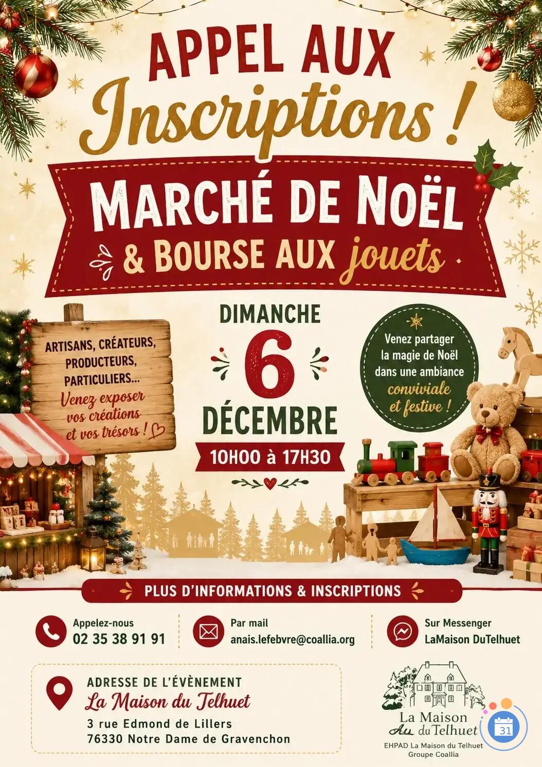 Image Marché de Noël et bourse aux jouets (photo 1)