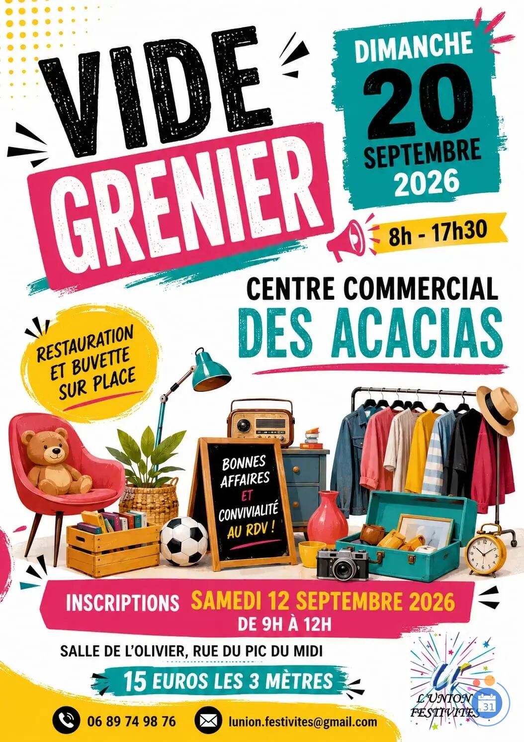 Image Vide grenier des acacias (photo 1)