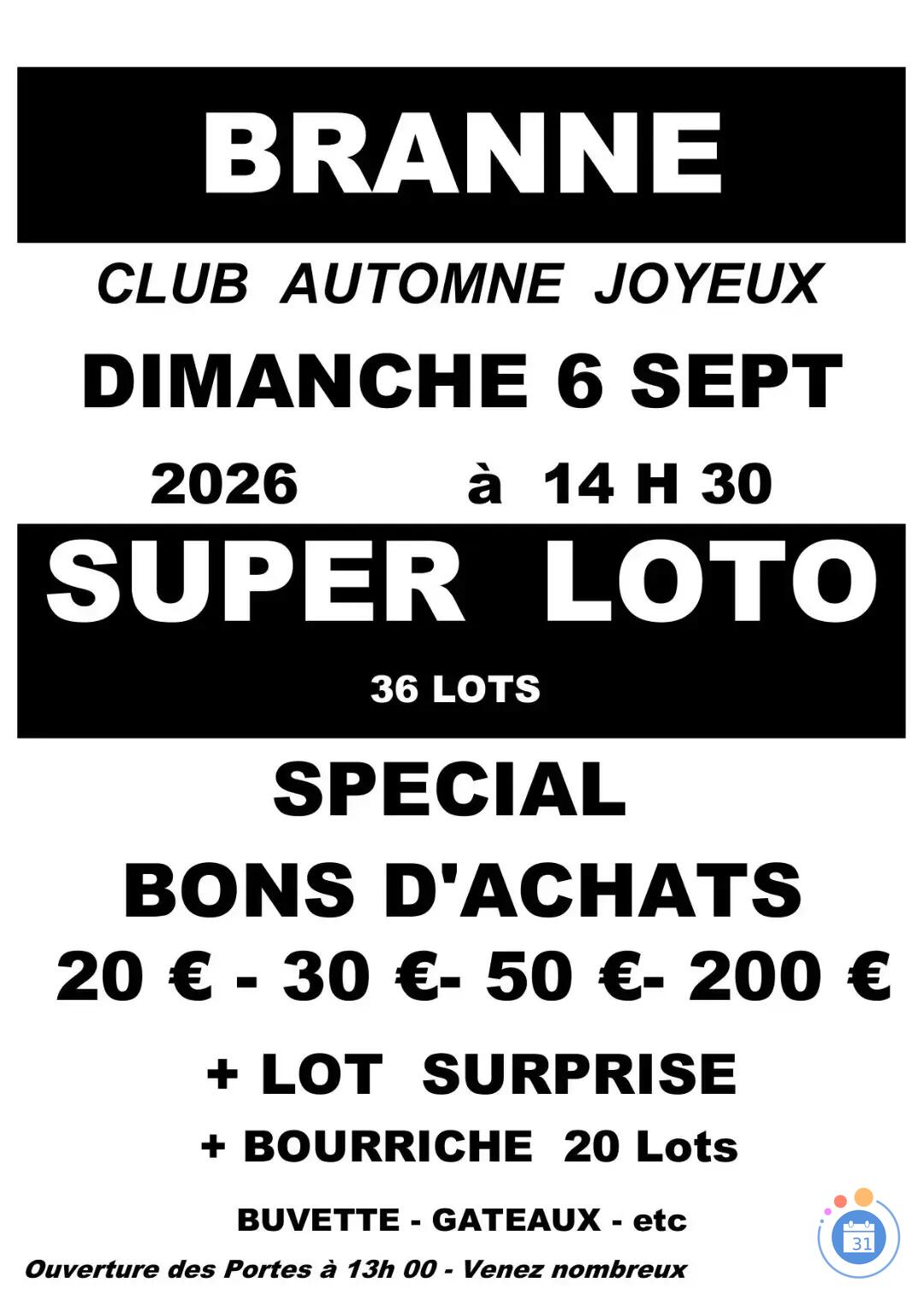 Image Super Loto de la Rentée (photo 1)