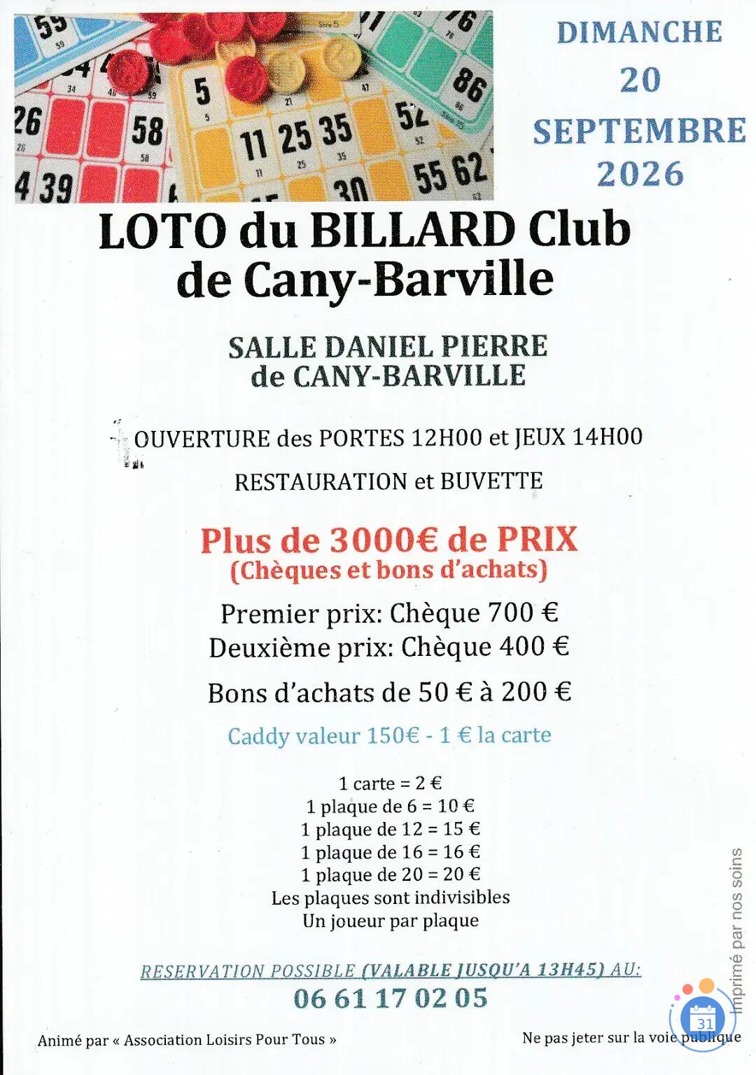 Image loto traditionnel (photo 1)