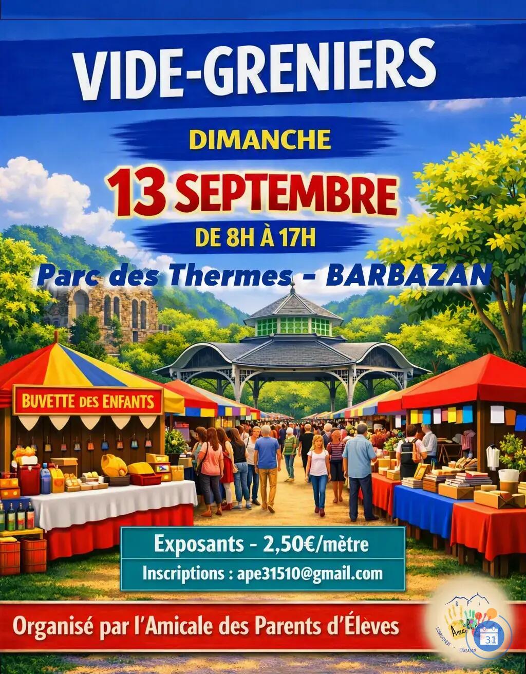 Image Grand Vide-Grenier de Barbazan (Asso des Parents) (photo 1)