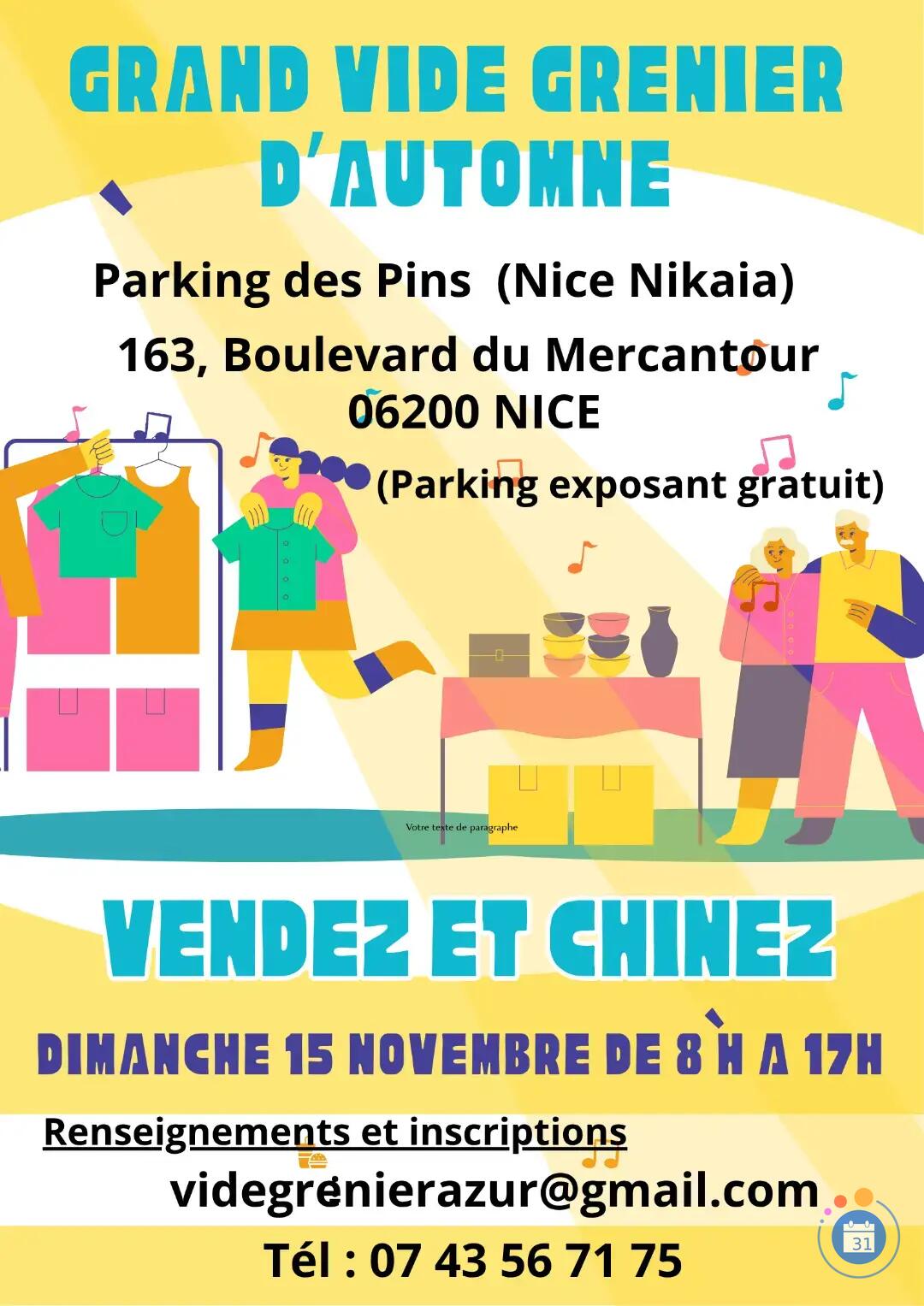 Image GRAND VIDE GRENIER D'AUTOMNE (photo 1)