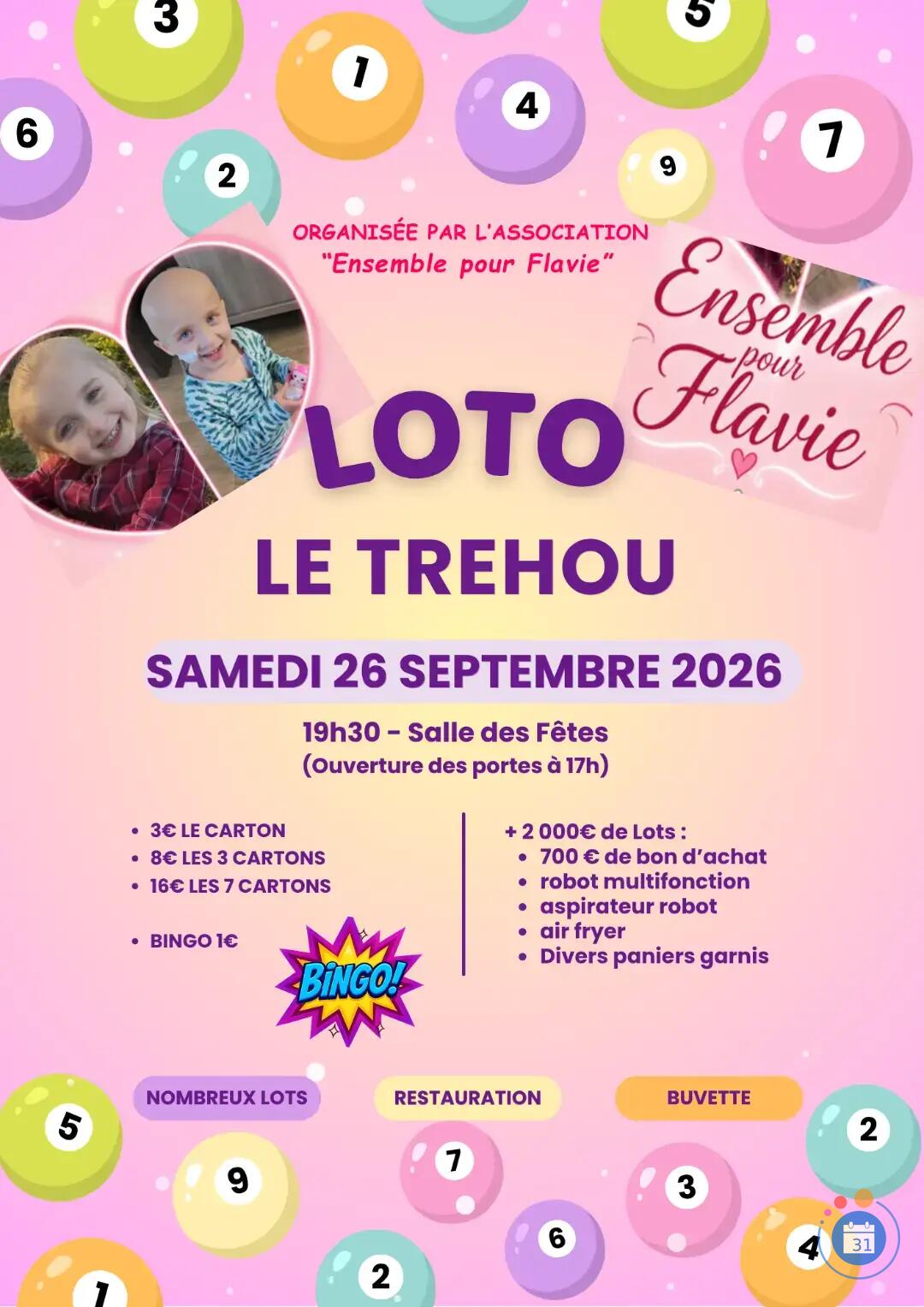 Image Loto - Ensemble pour Flavie (photo 1)