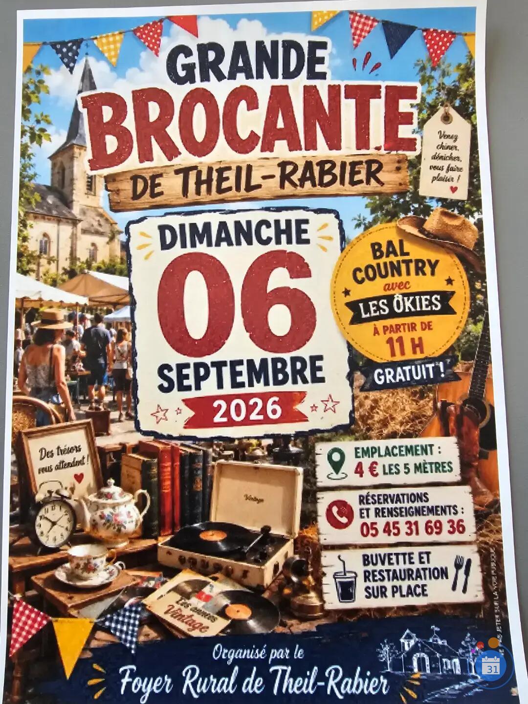 Image Vide grenier et animation danse country les okies (photo 1)