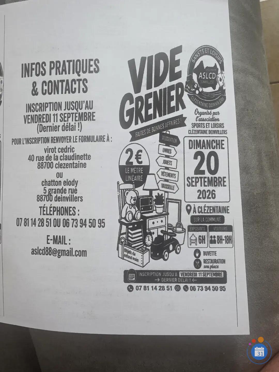 Image Vide grenier (photo 2)