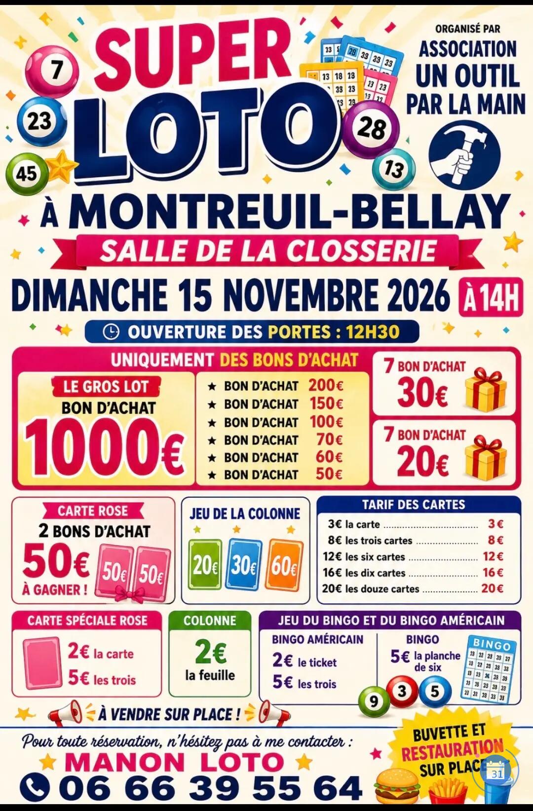 Flyer Super loto
