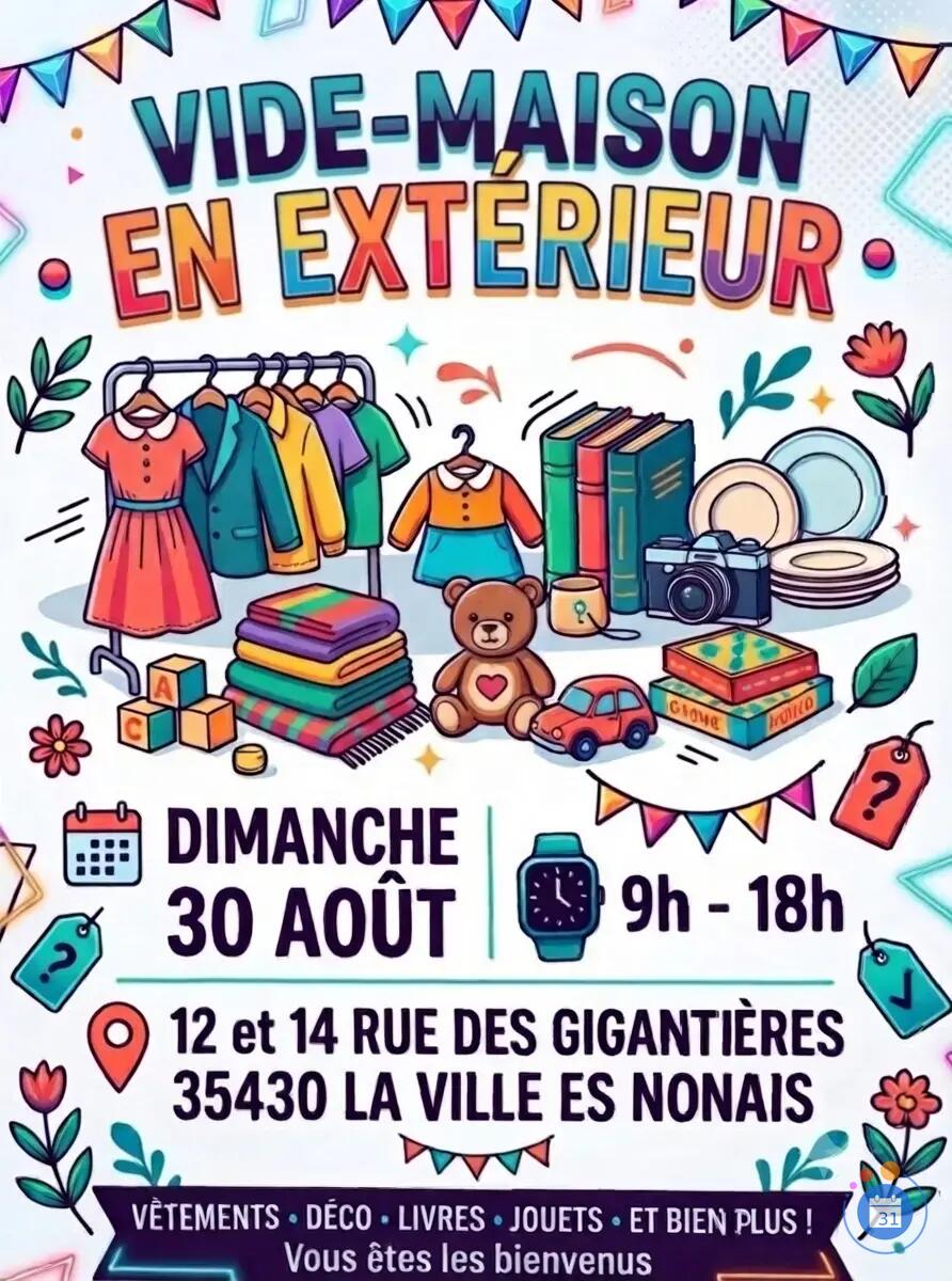 Image Vide maison en extérieur (photo 1)