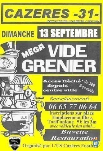 Image MEGA Vide Grenier (Plus de 200 Exposants attendus) (photo 1)