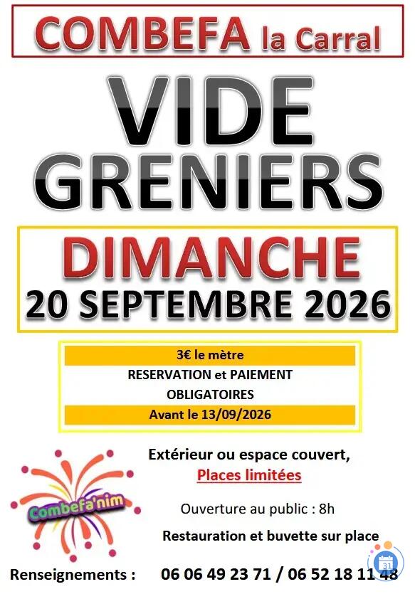 Image Vide grenier combefa (photo 1)