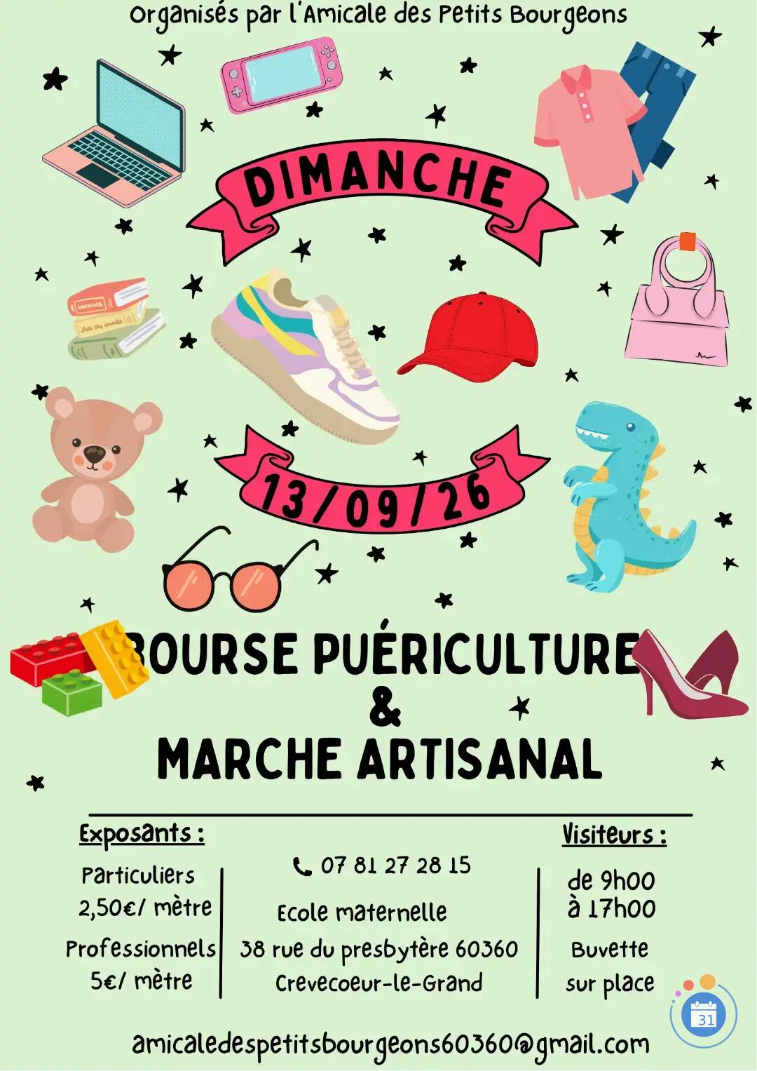 Image Bourse Puériculture & Marché Artisanal (photo 1)