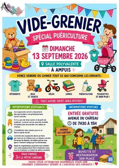 Image Vide grenier puériculture jeux jouet à Ampuis 13-09-26 (photo 1)