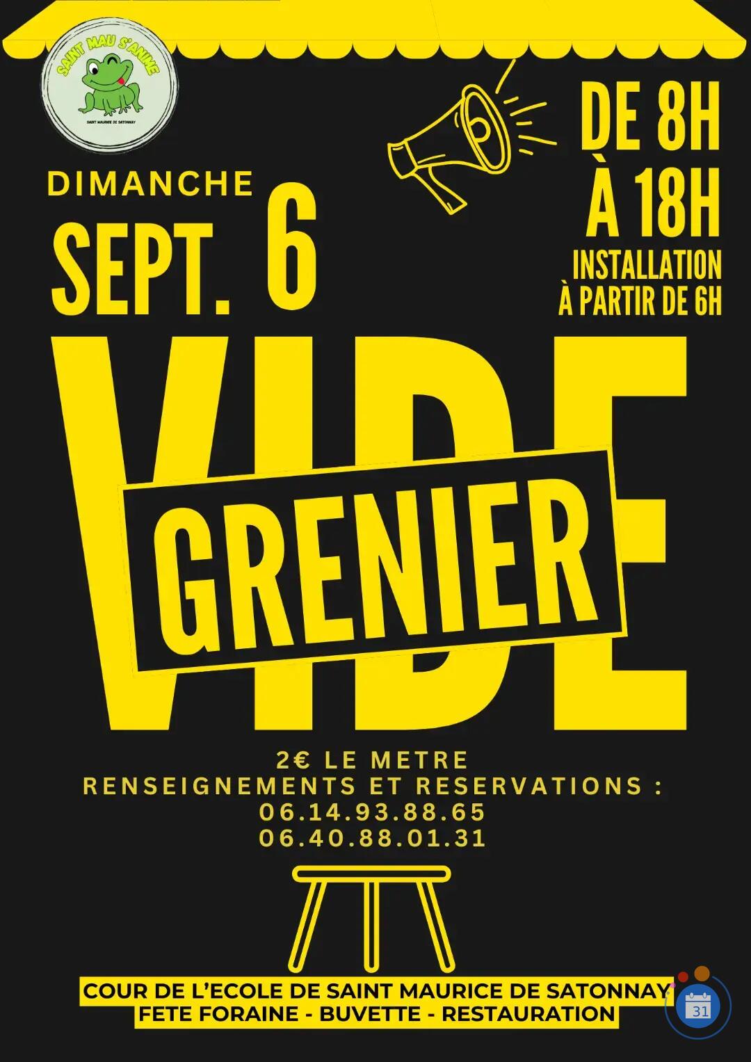 Image Vide grenier de St Mau s'anime (photo 1)