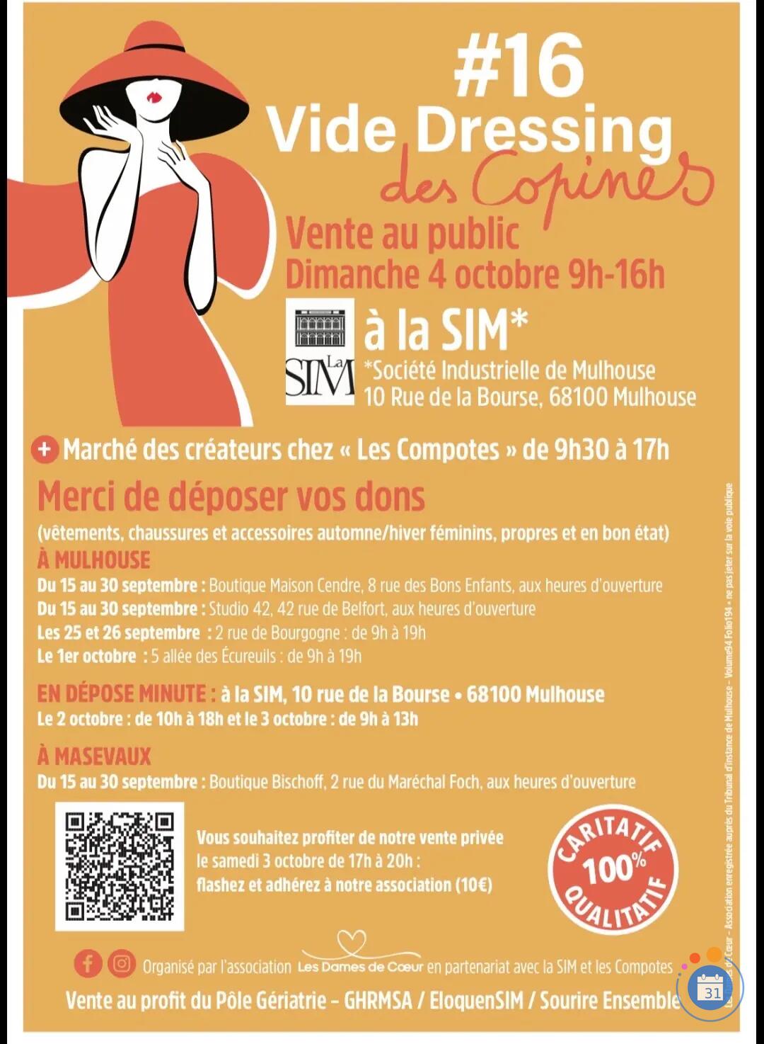 Image 16 ème Vide Dressing Caritatif des Copines (photo 2)