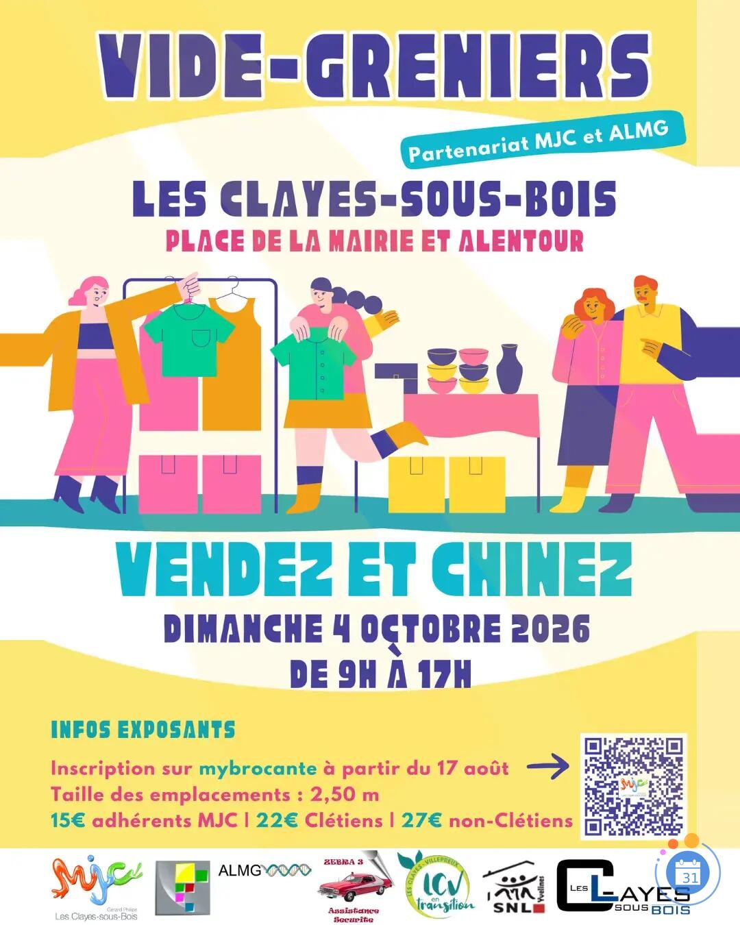 Image Vide-greniers des Clayes-sous-Bois (photo 1)