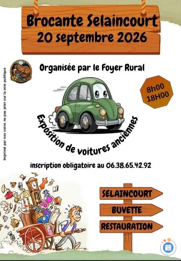 Image Brocante - vide grenier selaincourt (photo 1)