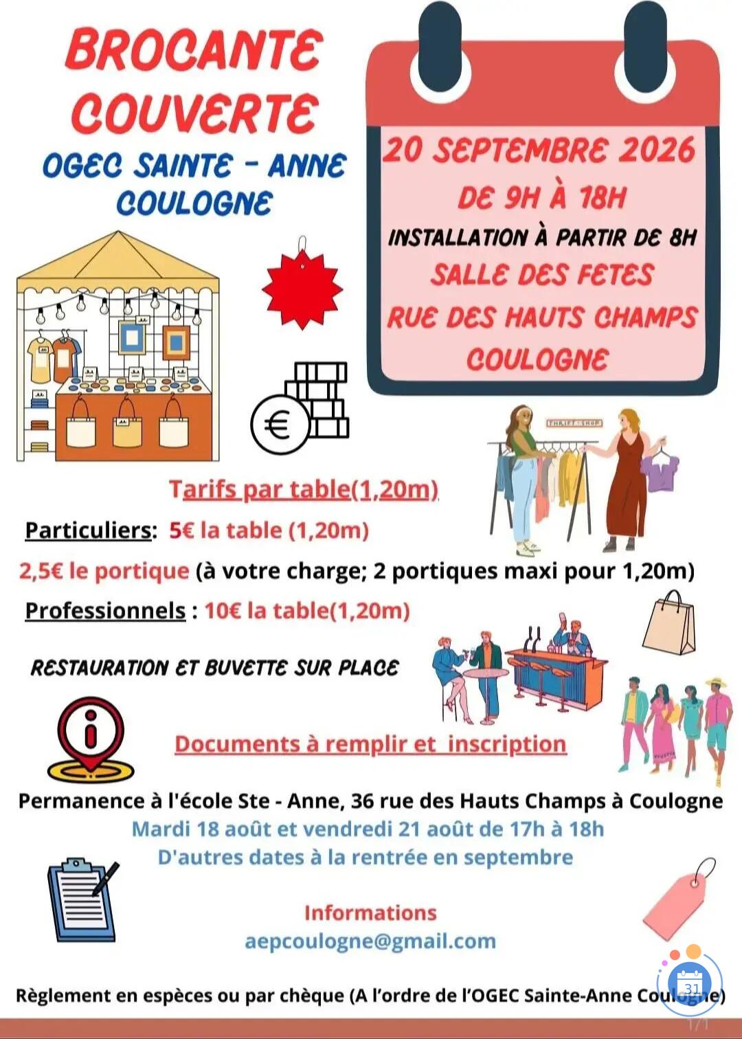 Image Brocante ogec école ste anne (photo 1)