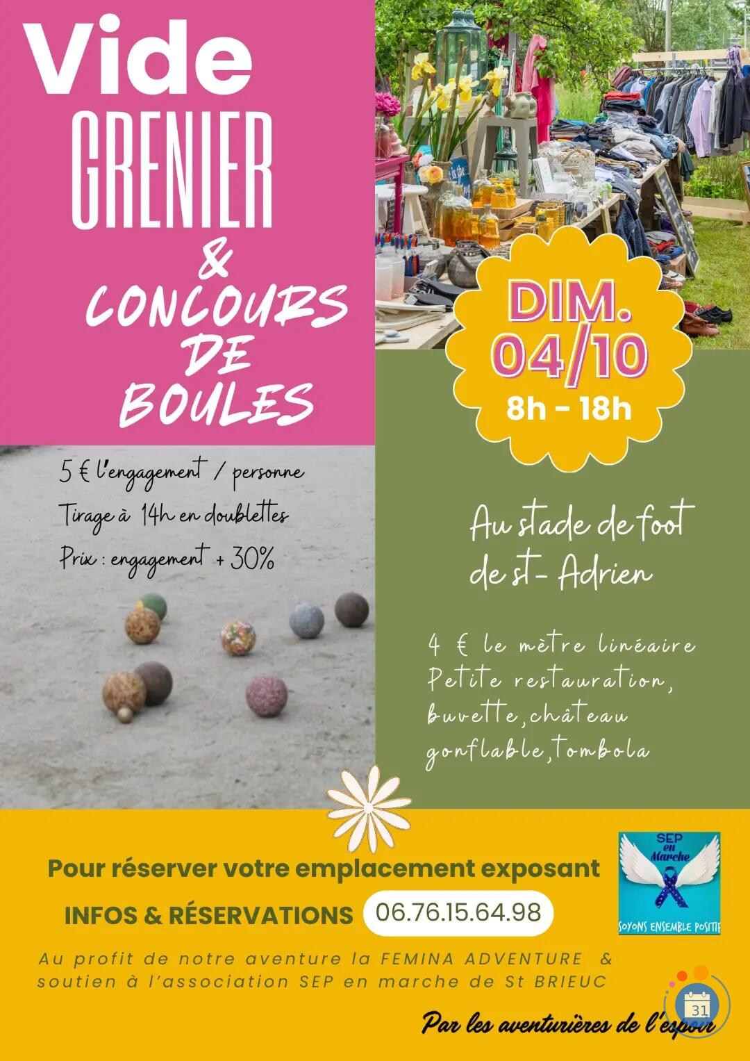 Image Vide grenier et concours de boules (photo 1)