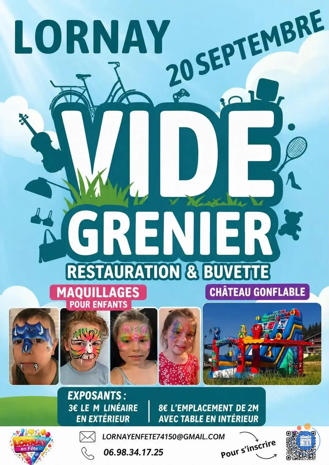 Image VIDE GRENIER LORNAY (photo 1)