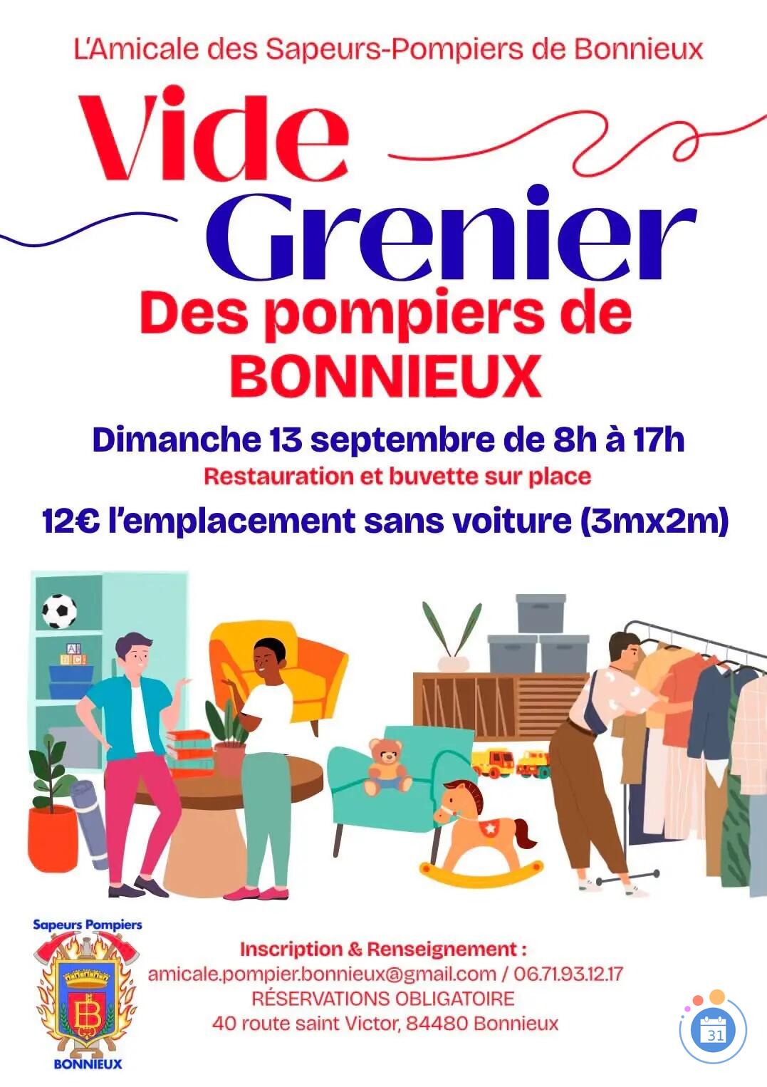 Image Vide greniers des pompiers de bonnieux (photo 1)