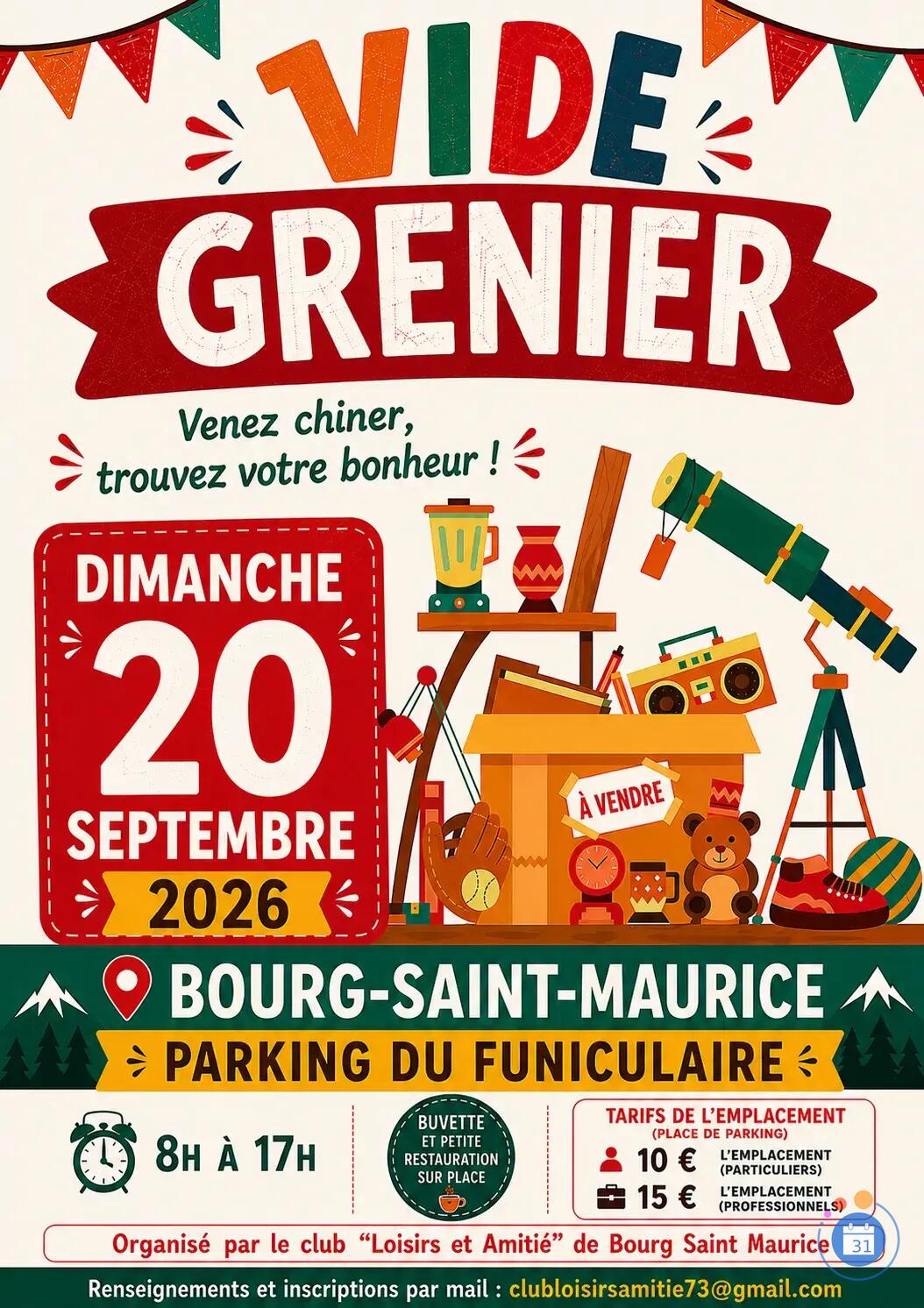 Image Le club Loisirs et Amitié fait son vide grenier (photo 1)