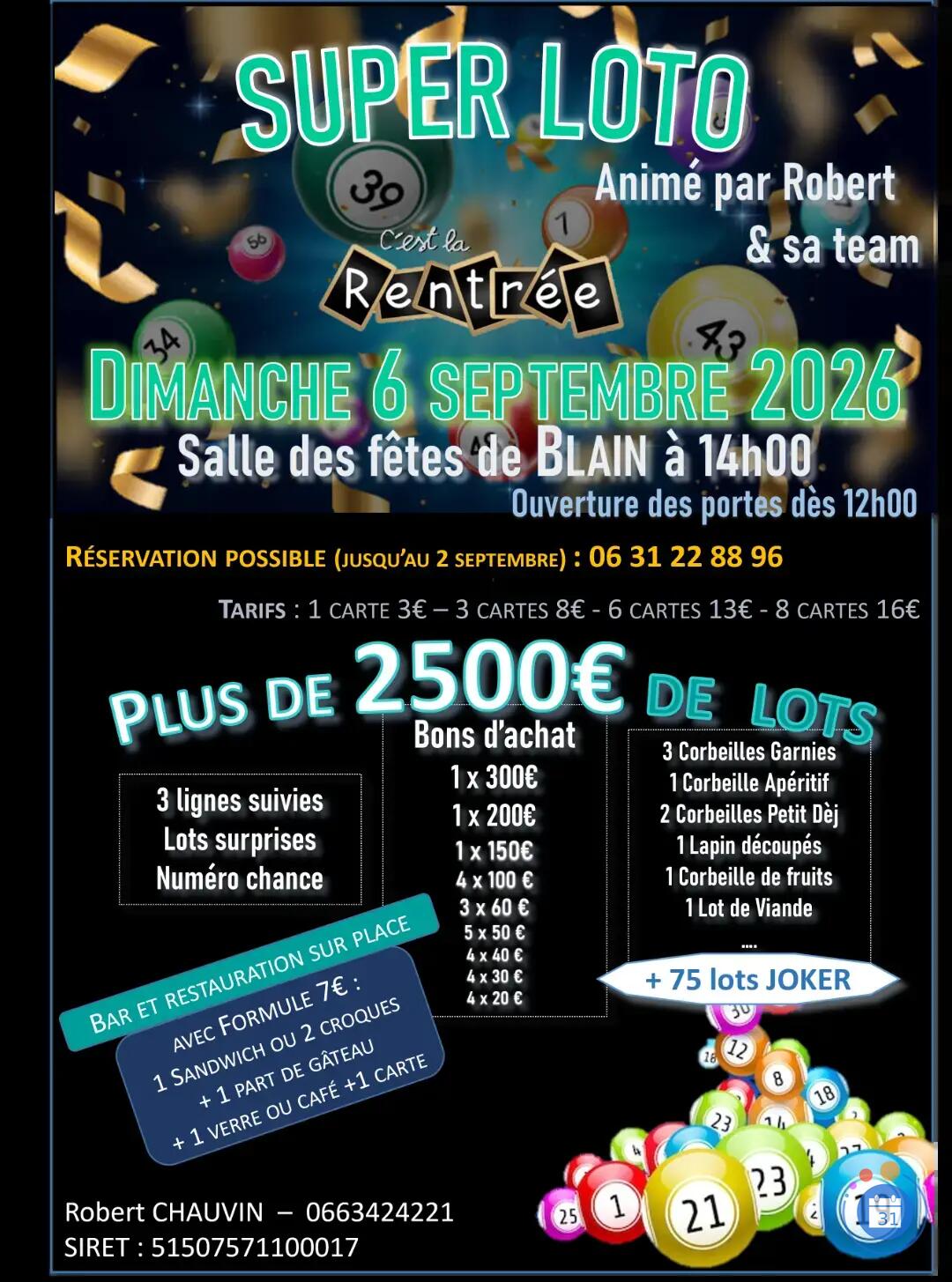 Image Super Loto de la rentrée (photo 1)