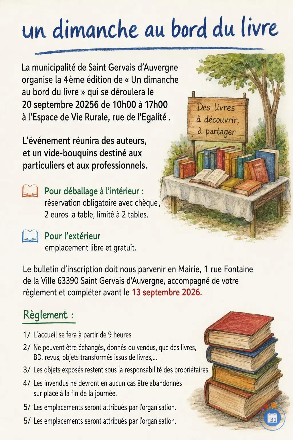 Image Un dimanche au bord du livre (photo 1)