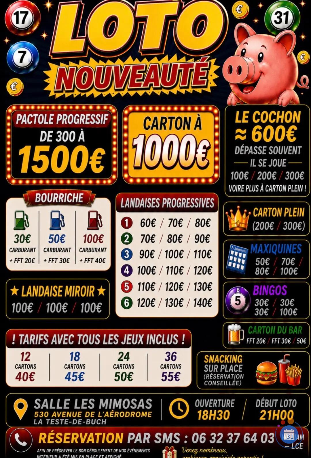 Image Super Loto cartes illicado (photo 1)