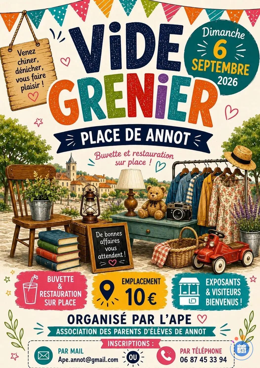 Image Vide grenier de la rentrée (photo 1)