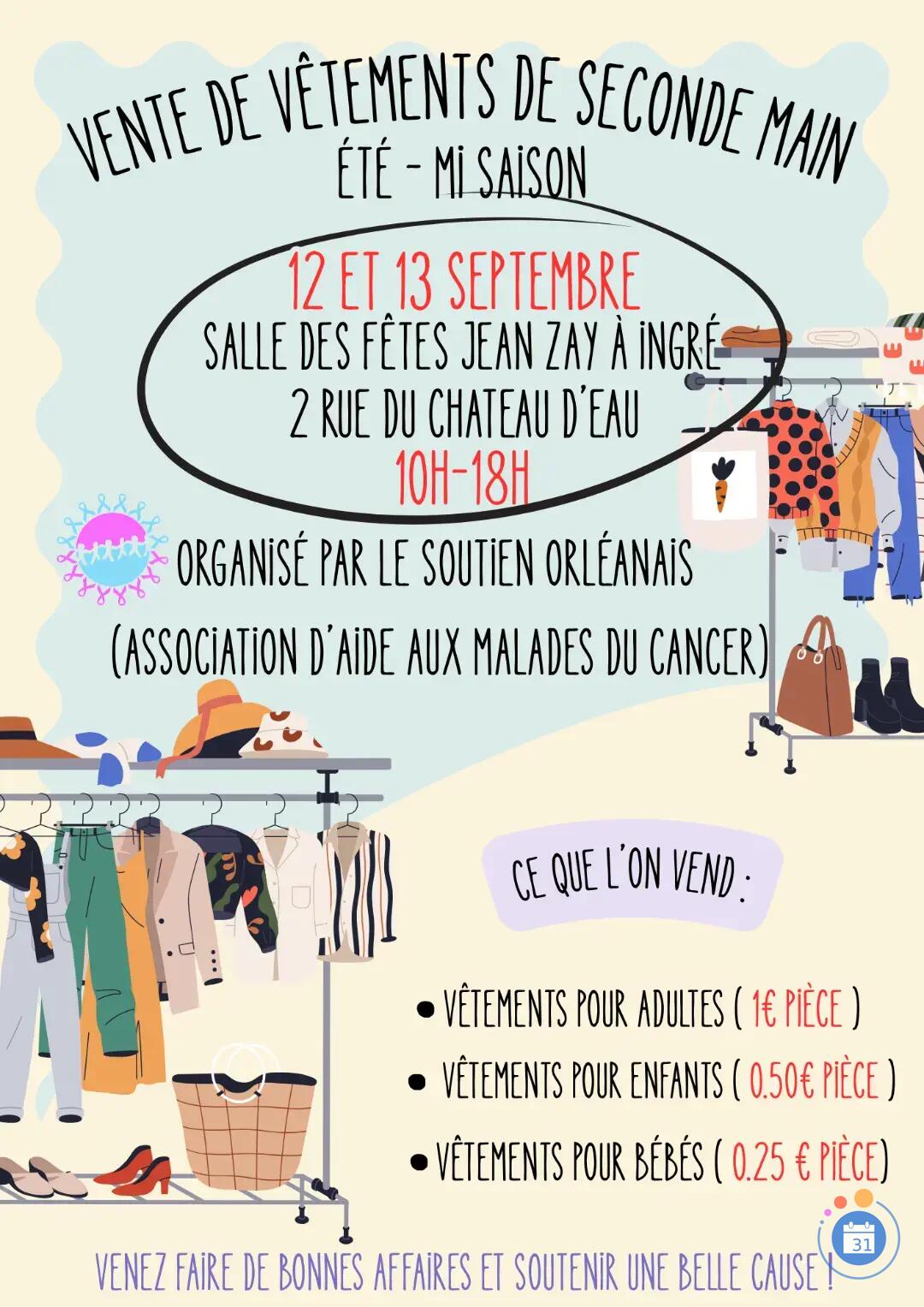 Image Vente de vêtements de seconde main (photo 1)