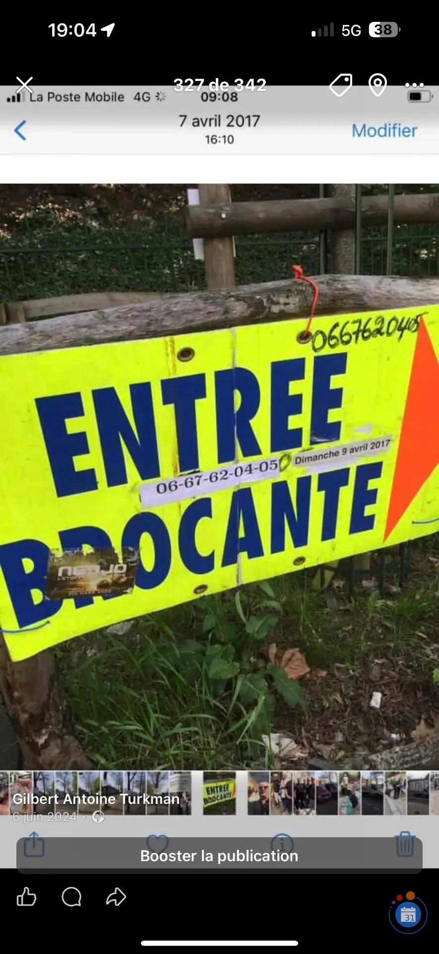 Image Vide greniers brocante rue des Pyrénées du numéro 23 au 89 métro Maraichers (photo 2)