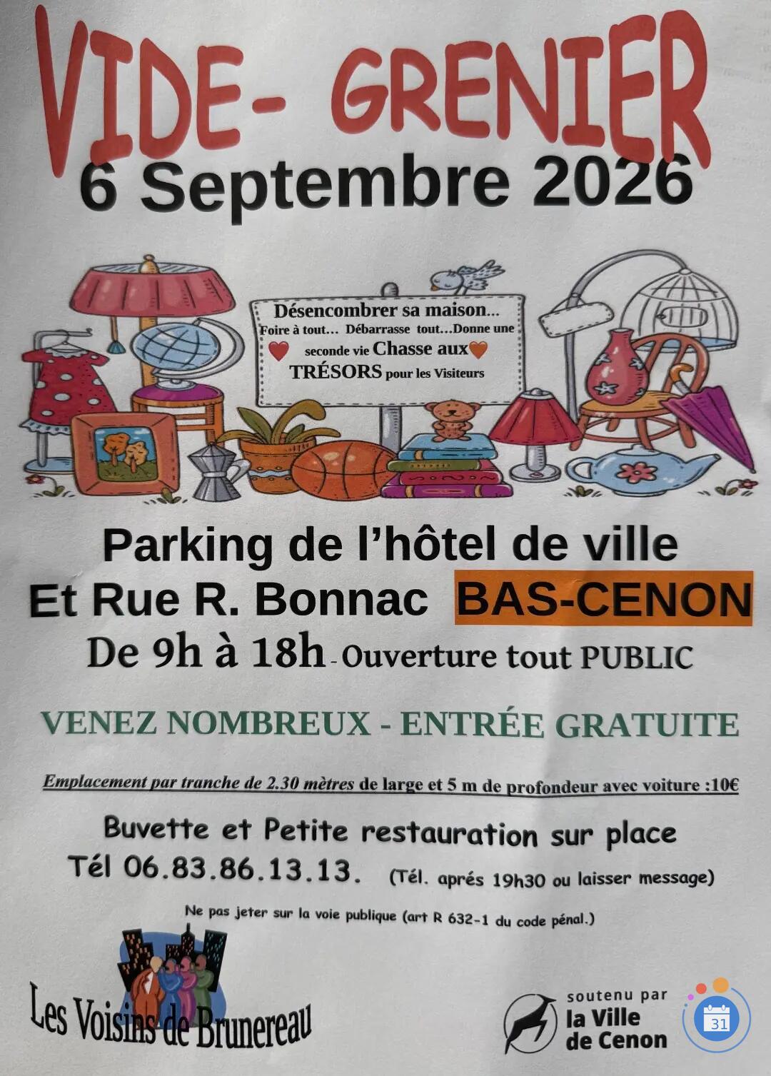 Image Vide grenier - bric à brac (photo 1)