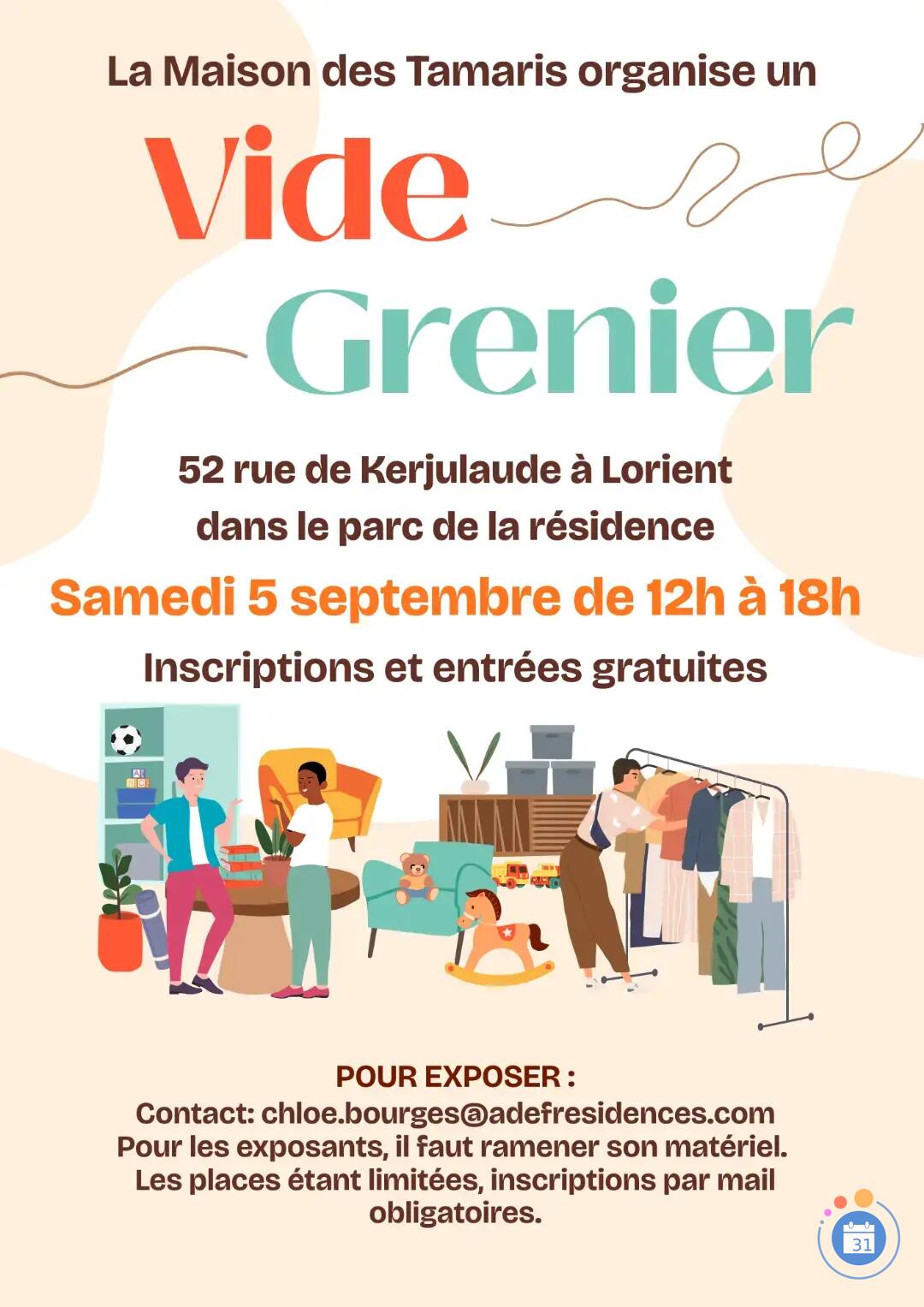 Image Vide-Grenier la Maison des Tamaris (photo 1)