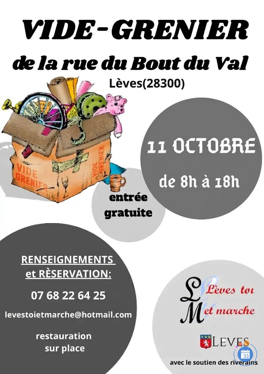 Image vide-greniers de la rue du Bout du Val (photo 1)