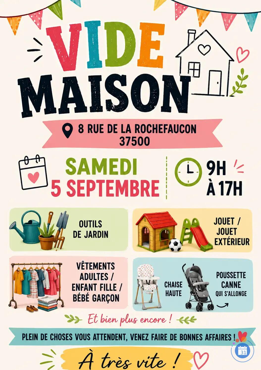 Image Vide maison garage (photo 1)